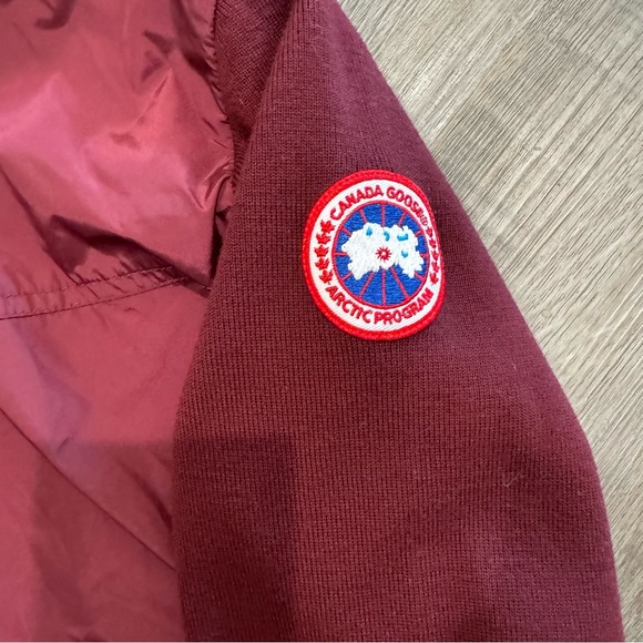 Canada Goose Windbridge Hooded Zip Up Jacket in Elderberry - Picture 5 of 11